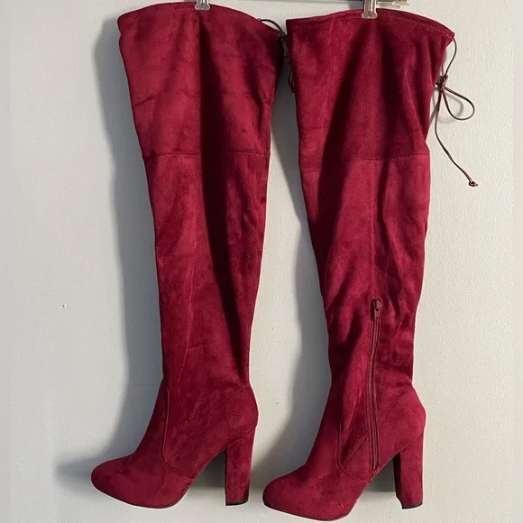 Charlotte Russe Shoes Charlotte Russe Thigh High Boots Poshmark